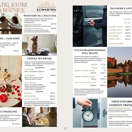 公寓 Przystan Letnica Seaside By Downtown 格但斯克